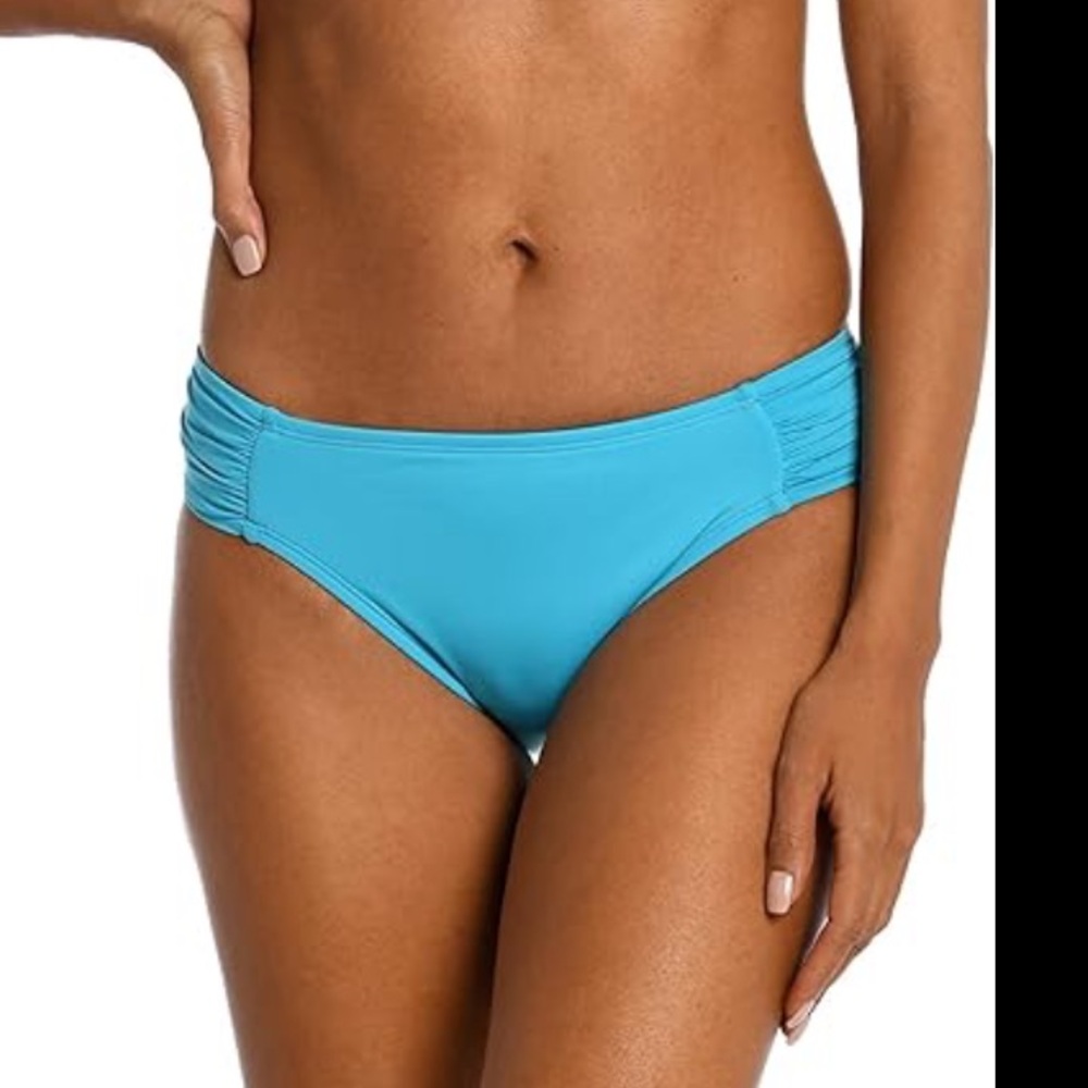 La Blanca Turquoise Blue Bikini Bottom